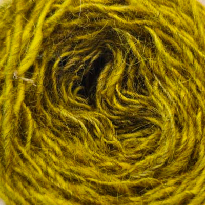 Eintråda handspunne garn "KARIN"