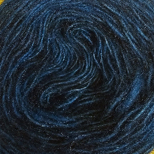 Eintråda handspunne garn "KARIN"